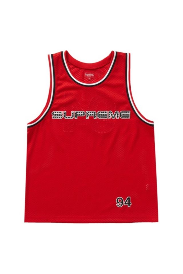 Supreme Rhinestone Basketball Jersey