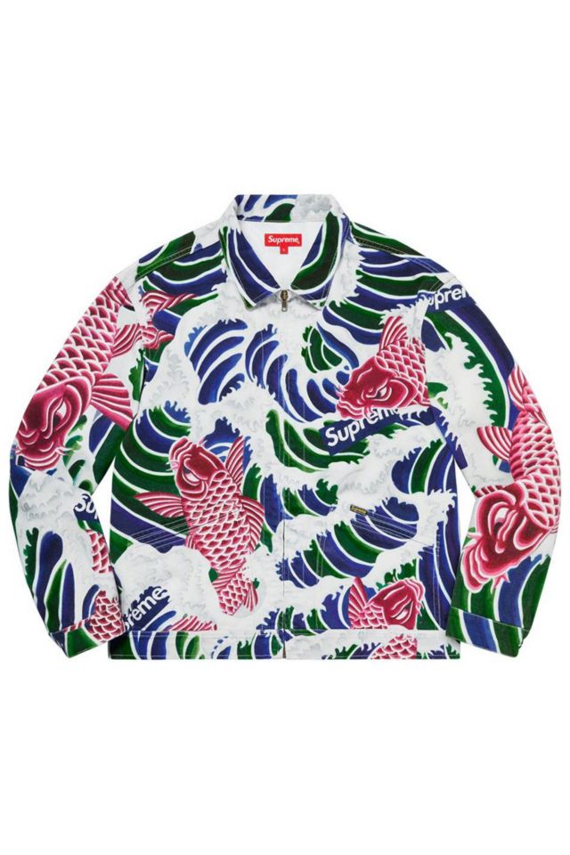 Supreme store waves jacket