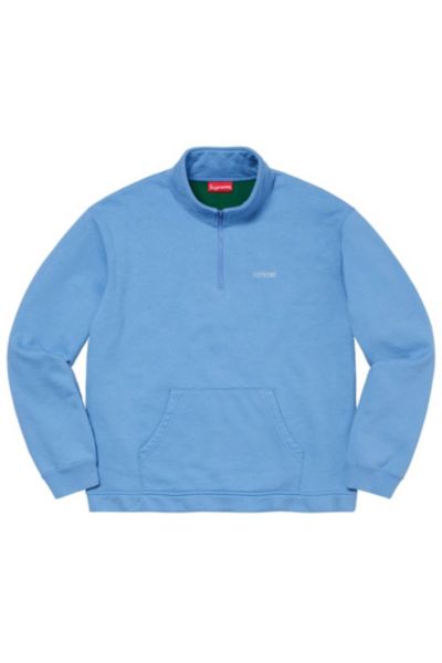 Supreme Cross Half Zip Sweatshirt