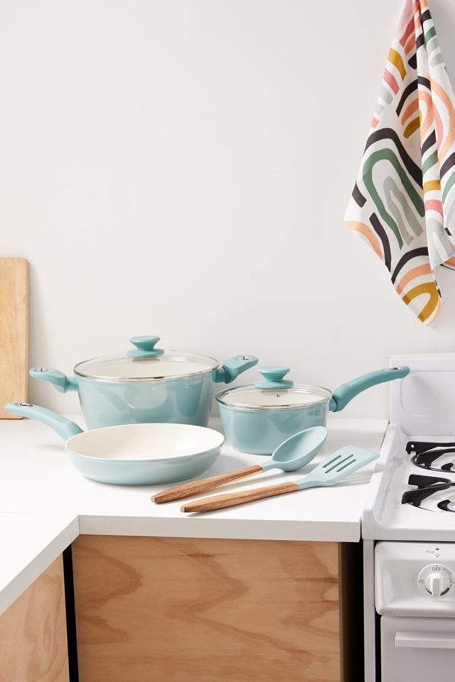 Gibson Home Plaza 7Piece Cookware Set Urban Outfitters
