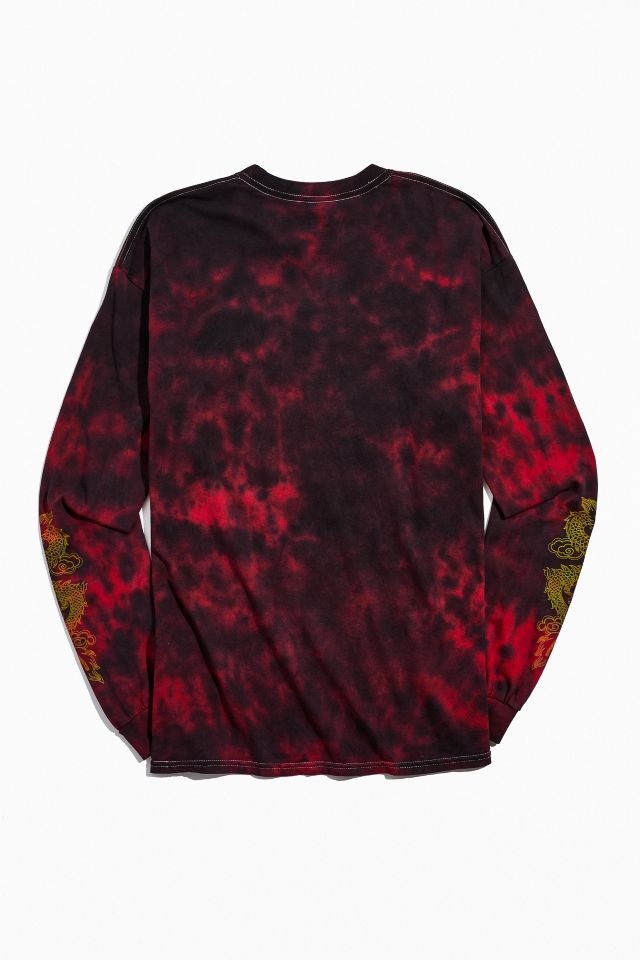 Wu-Tang Clan Dragon Sword Tie-Dye Long Sleeve Tee  #2
