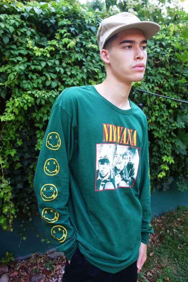 Verb Undenkbar Klima nirvana t shirt long sleeve Encommium Tempo Mann