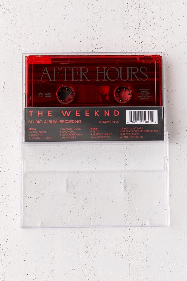 The Weeknd - After Hours Limited Cassette Tape #2