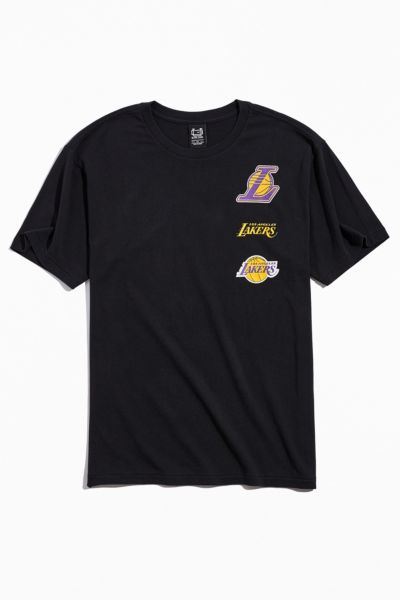 Dotted Front Back Los Angeles Lakers Tee – Lakers Store