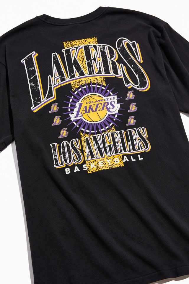 lakers vintage graphic tee