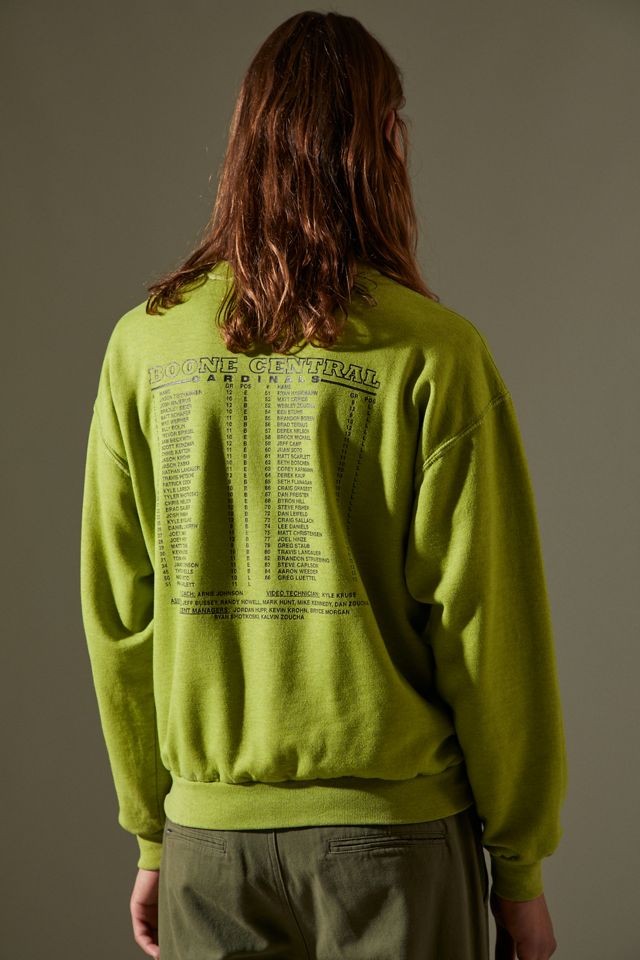 Urban Renewal Recycled Overdyed College Crew Neck Sweatshirt #2