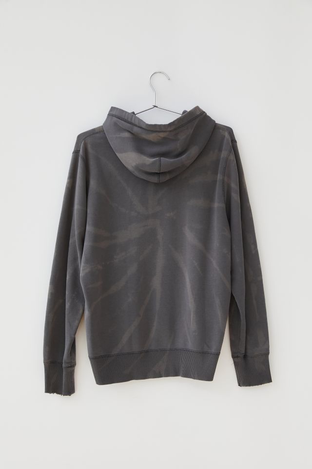 Vintage Nike Grey Tie-Dye Hoodie Sweatshirt #2