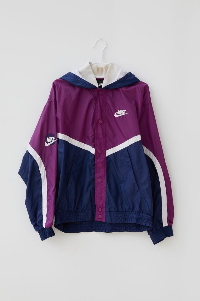 Purple 90s windbreaker best sale