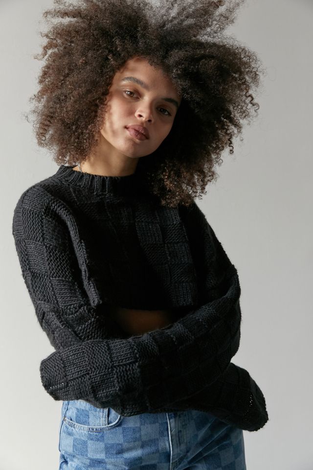 The Ragged Priest Chunky Waffle Stitch Sweater | Urban Outfitters