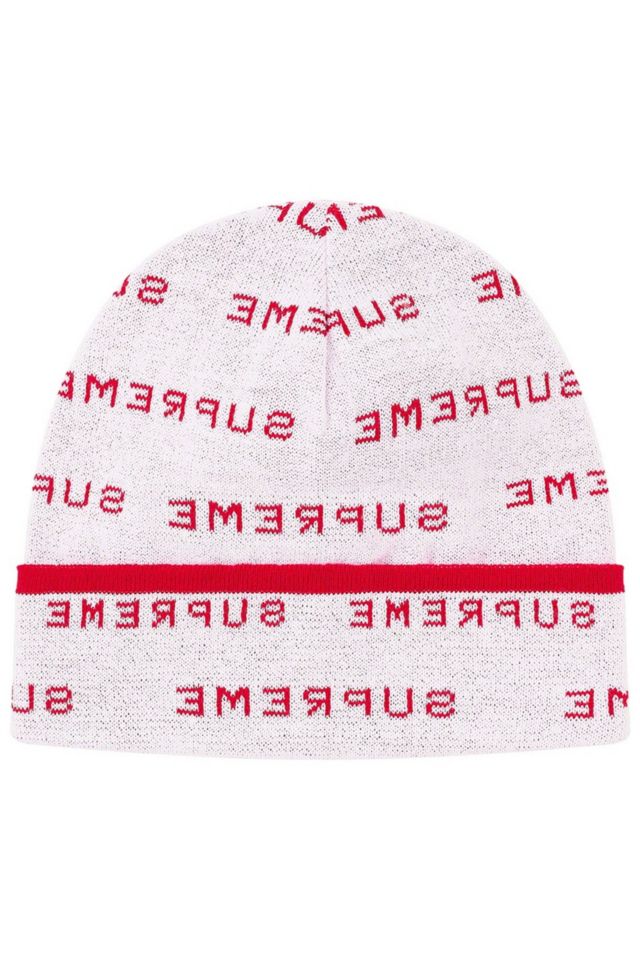 Supreme Logo Repeat Beanie