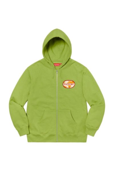 Supreme World Famous Micro Hooded Sweatshirt Green