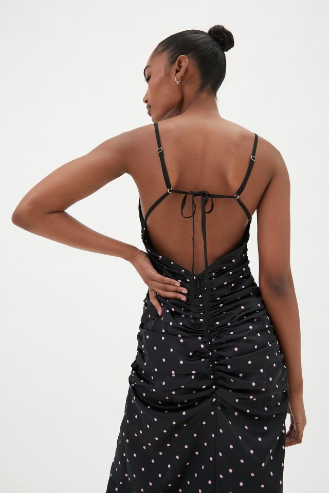 Robe midi à pois Carissa For Love & Lemons #1