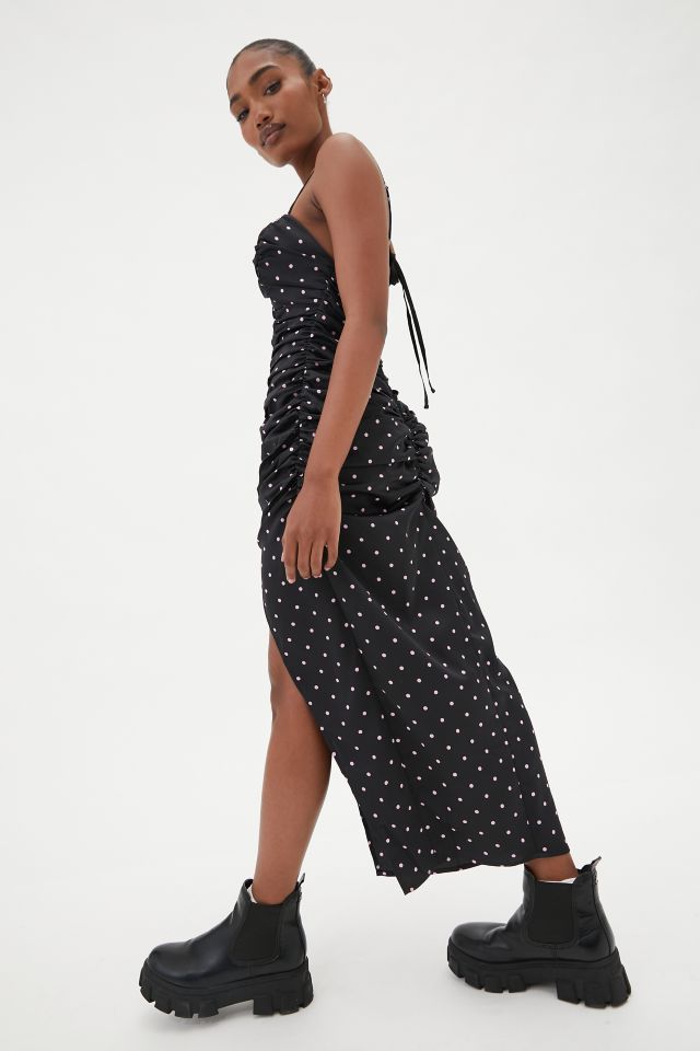 Robe midi à pois Carissa For Love & Lemons #3