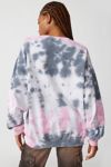 Urban Renewal Remade Heart Tie-Dye Crew Neck Sweatshirt | Urban Outfitters