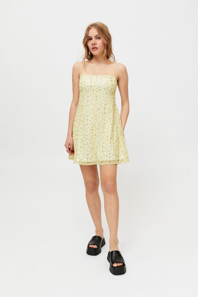 UO Peaches Mesh Mini Dress #2