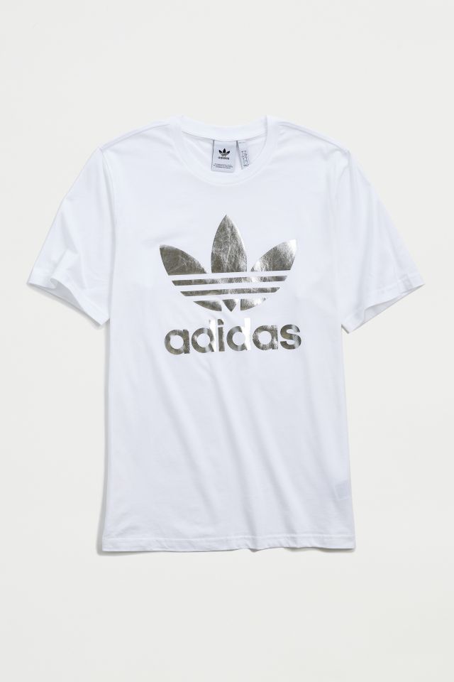 adidas Holographic Trefoil Tee | Outfitters