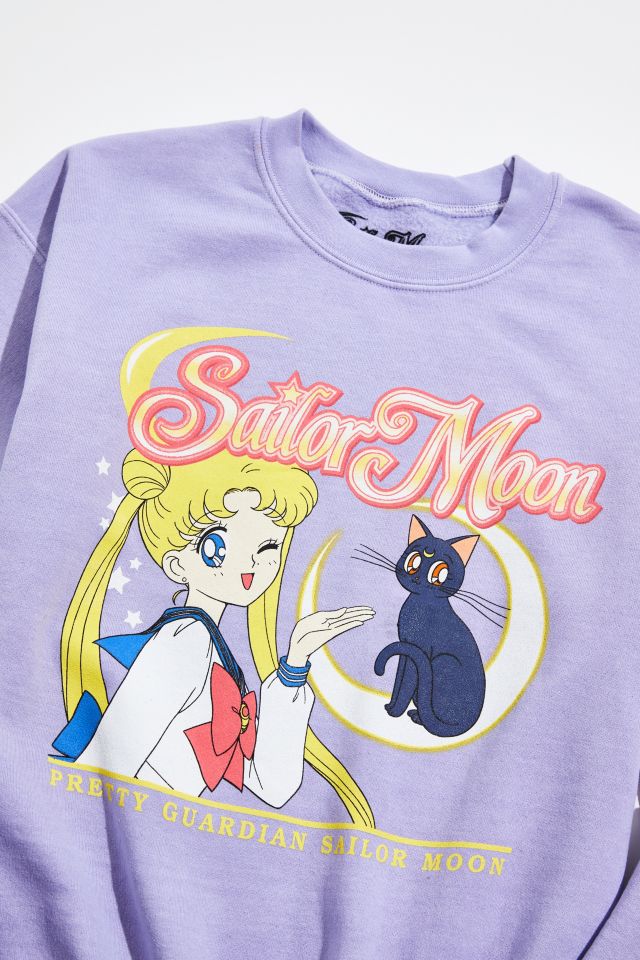 Sailor Moon Luna Crew Neck Sweatshirt