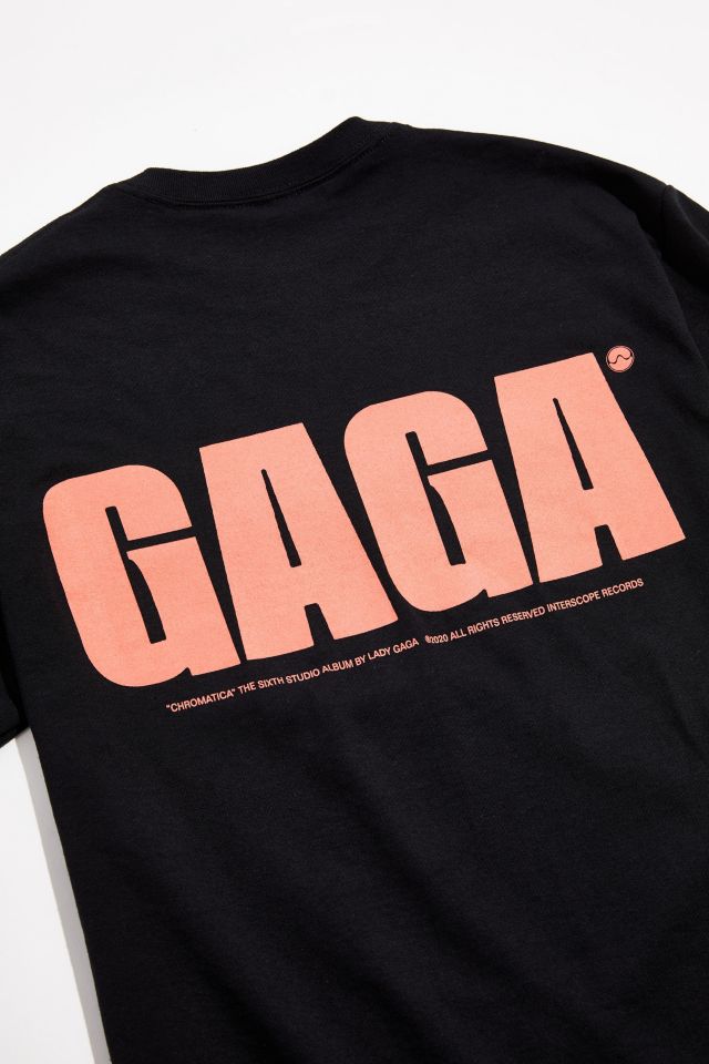 T-shirt texte Chromatica Lady Gaga exclusif à UO  #3