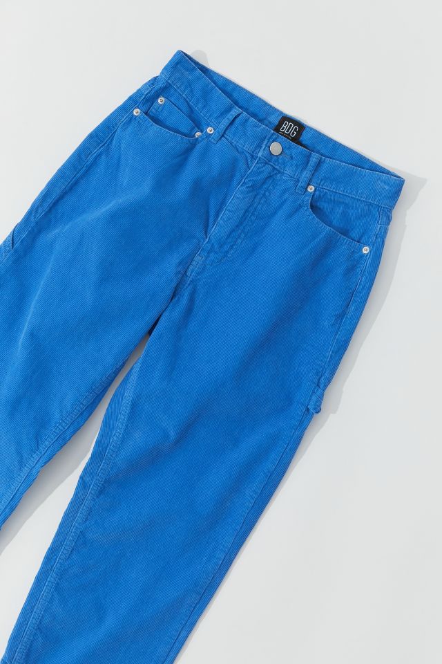 BDG Corduroy High-Waisted Slim Straight Cotton Pant #3