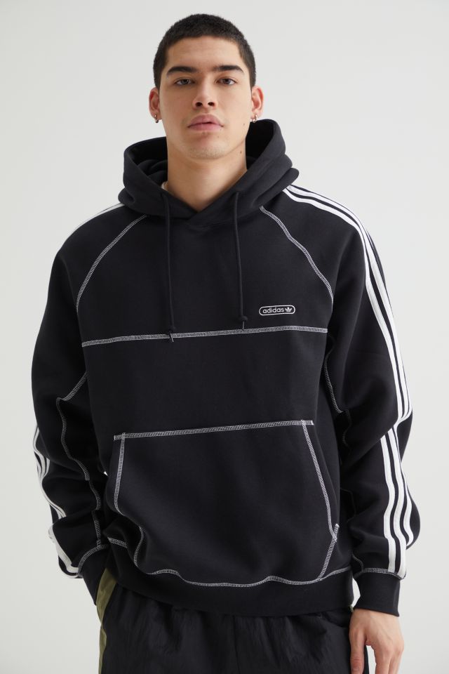 adidas Contrast Stitch Hoodie Sweatshirt | Urban Outfitters