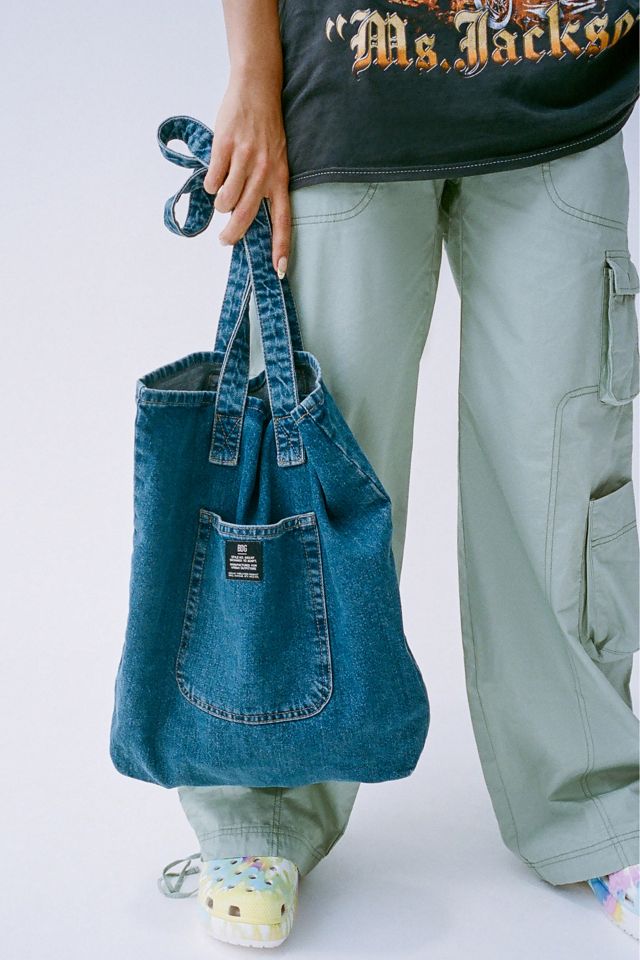 BDG Denim Tote Bag in Blue