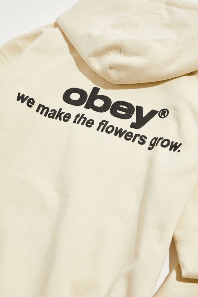 Obey we make the flowers hoodie sweatshirt new arrivals