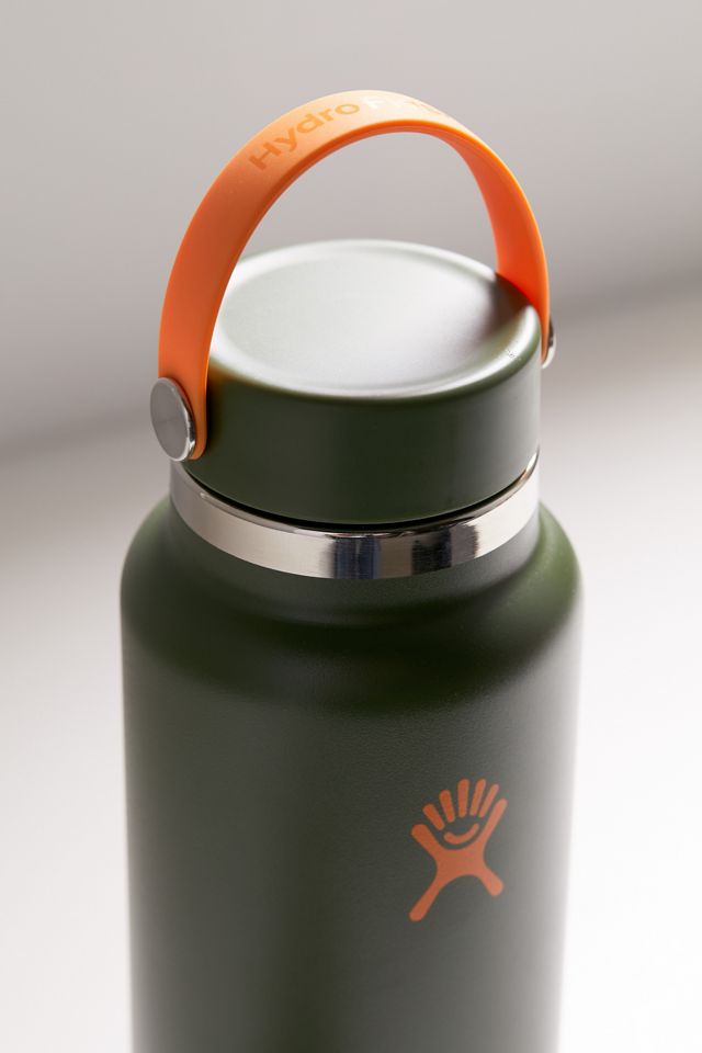32 ounce insulated water bottle with straw Hydroflask 32oz Wide Mouth Water Bottle with Flex Straw Cap main image 0