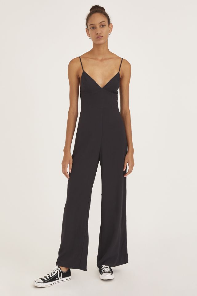 UO Ally Wide Leg Jumpsuit | Urban Outfitters