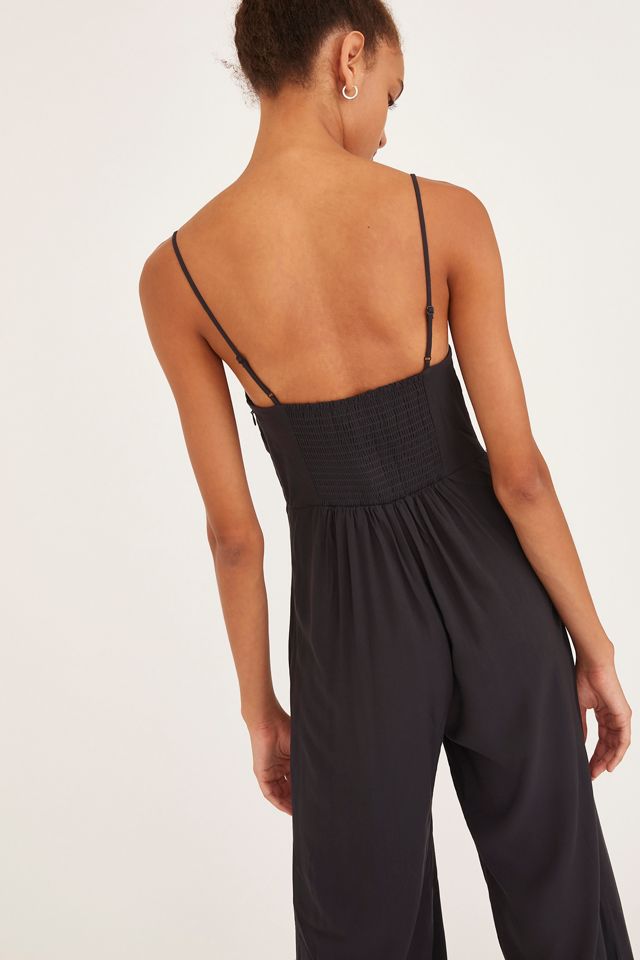 UO Ally Wide Leg Jumpsuit Urban Outfitters