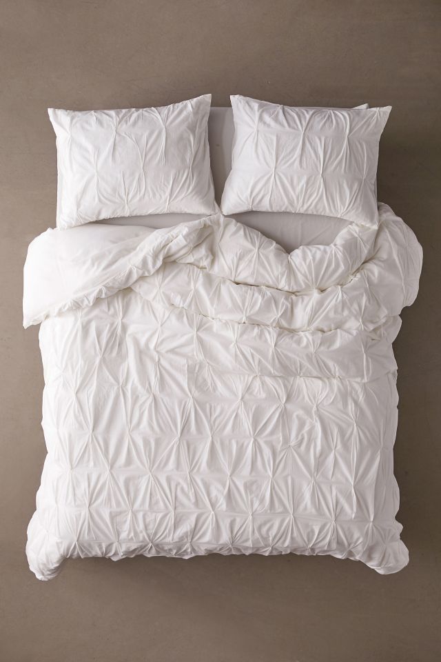 Pintuck Duvet Cover | Urban Outfitters