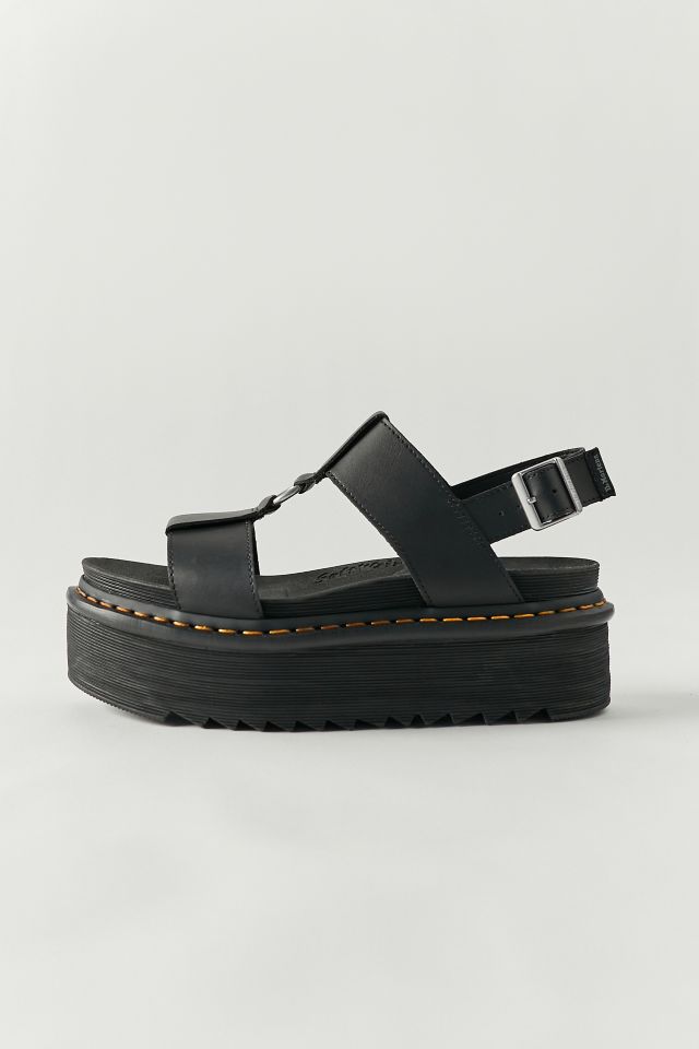 Dr.Martens☆FRANCIS LEATHER STRAP SANDALS Dr. Martens Francis Women Size 10 Leather Strap Platform