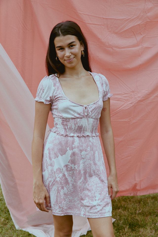 UO Charlie Knit Short Sleeve Mini Dress | Urban Outfitters