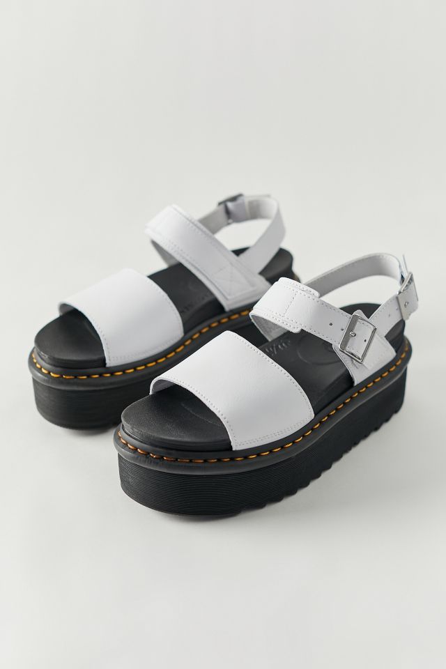Dr. Martens Voss Quad Platform Leather Sandal #1