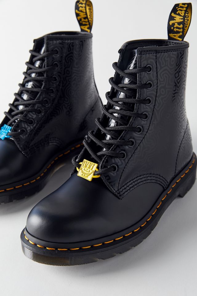 Dr. Martens X Keith Haring 1460 Smooth Leather Boot | Urban Outfitters