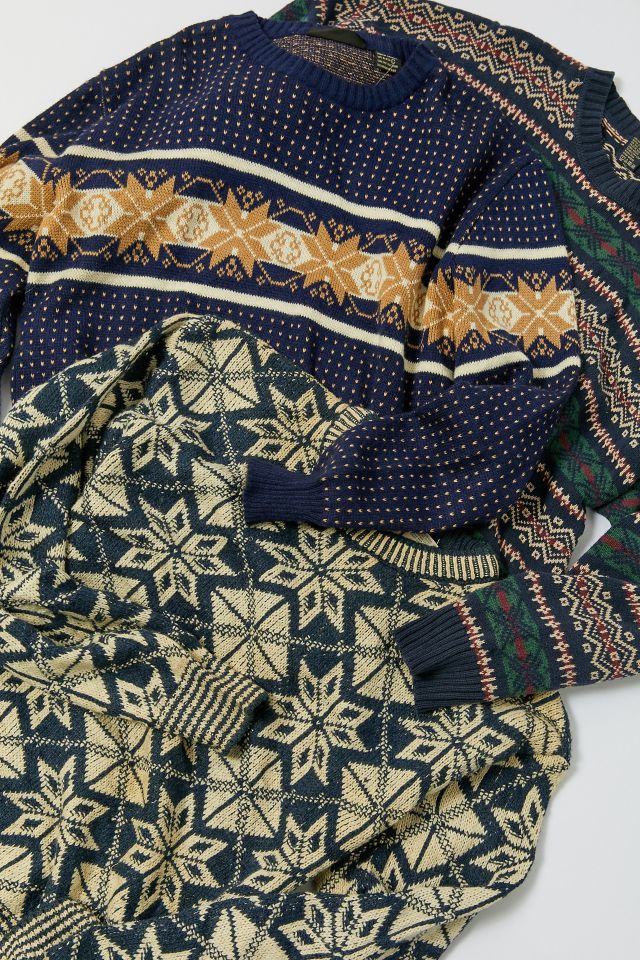 Urban Renewal Recycled Fair Isle Sweater #2
