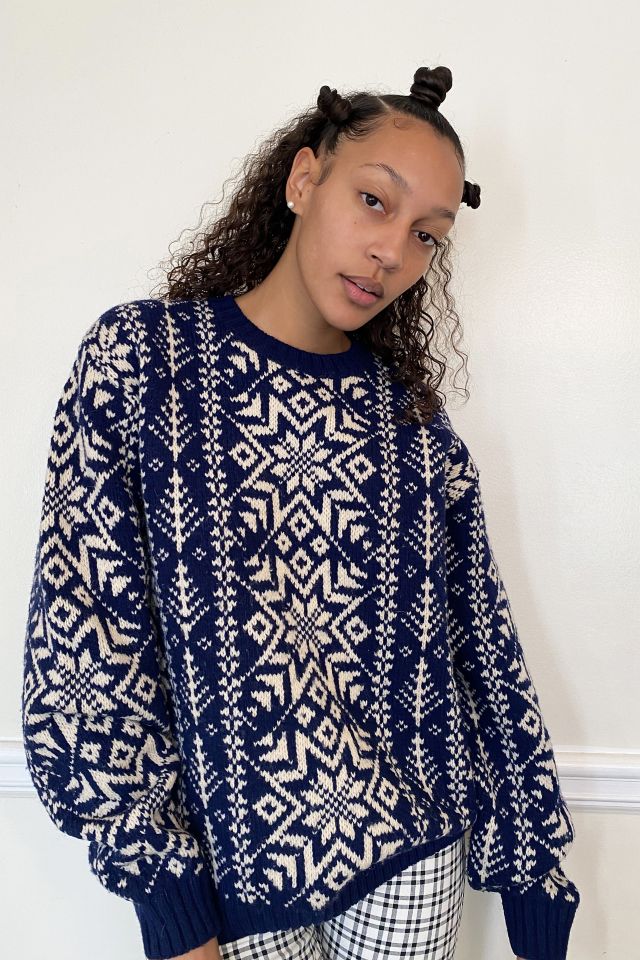 Urban Renewal Recycled Fair Isle Sweater #3