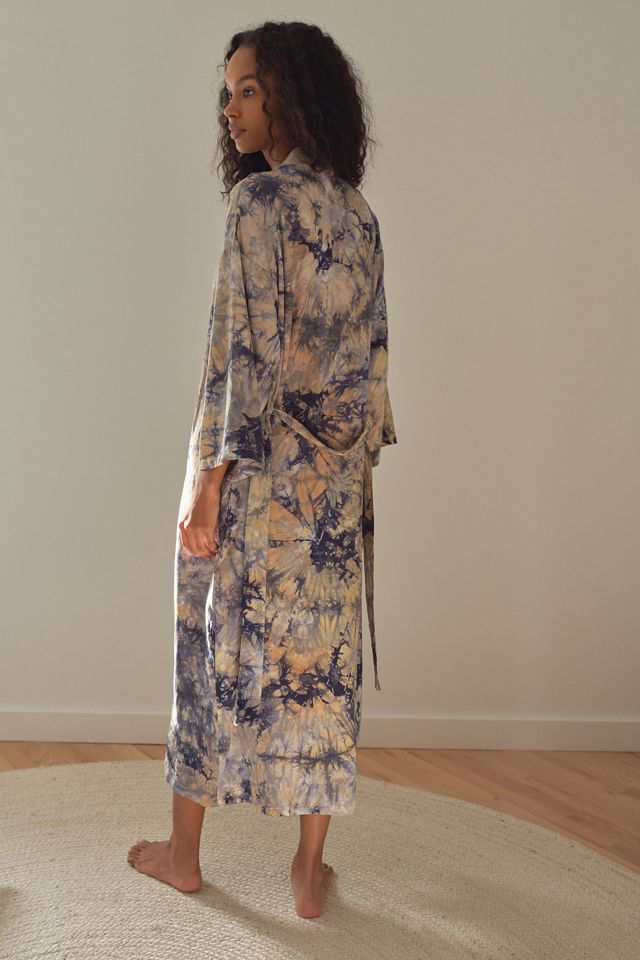 Juniper Tie-Dye Robe #1