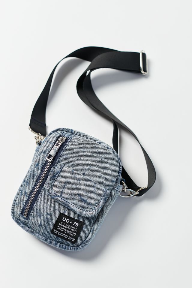 UO Washed Canvas Tech Crossbody Bag