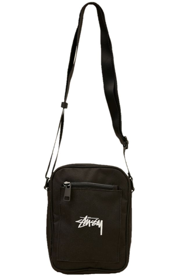 Stussy side cheap bag black