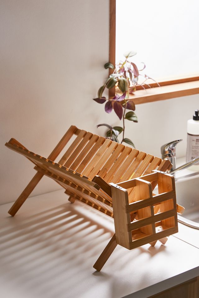 Bamboo Dish Drying Rack #1