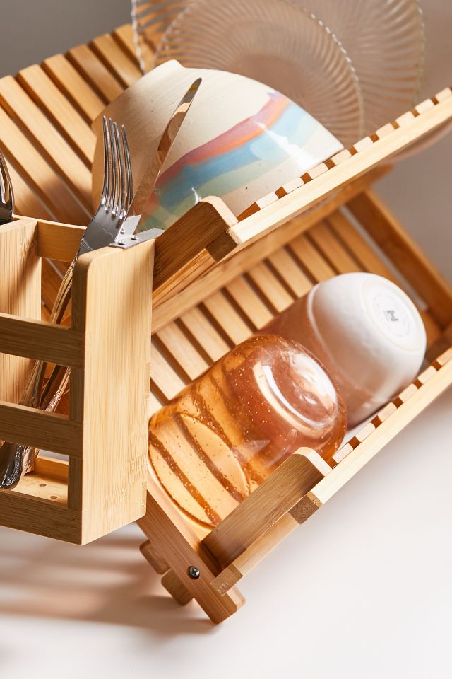 Bamboo Dish Drying Rack #3