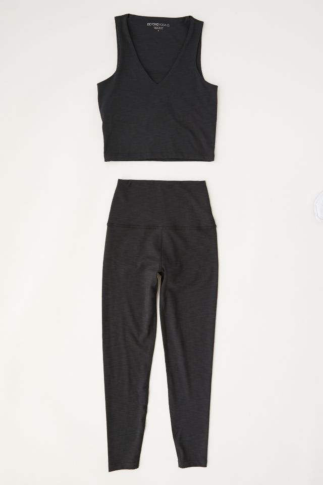 Beyond Yoga Go To Ribbed Cropped Tank Top #1