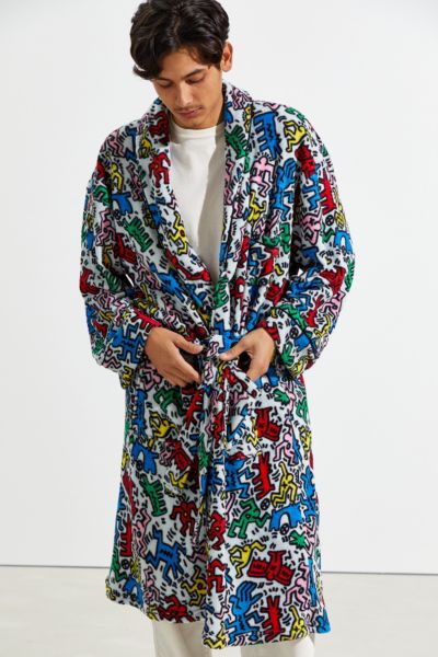 Keith Haring Printed Robe