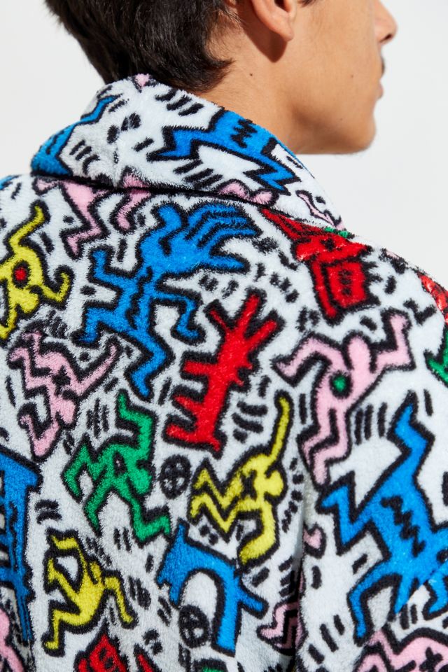 Keith Haring Printed Robe #2