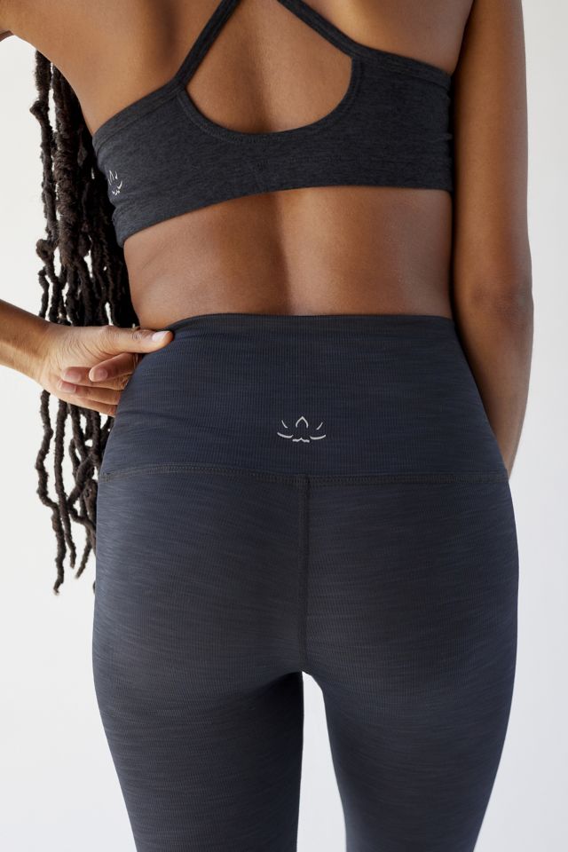 Beyond Yoga Heather Ribbed High-Waisted Midi Legging #1