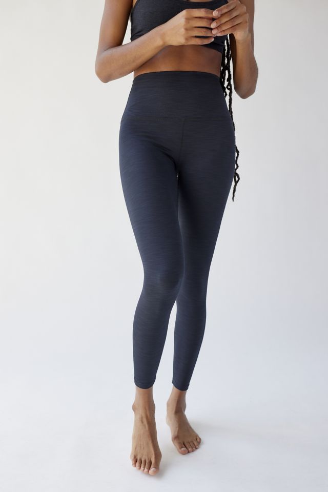 Beyond Yoga Heather Ribbed High-Waisted Midi Legging #3