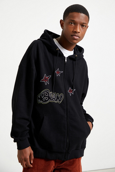 Nolan Apparel Zupa Dupa Full Zip Hoodie Sweatshirt | Urban Outfitters