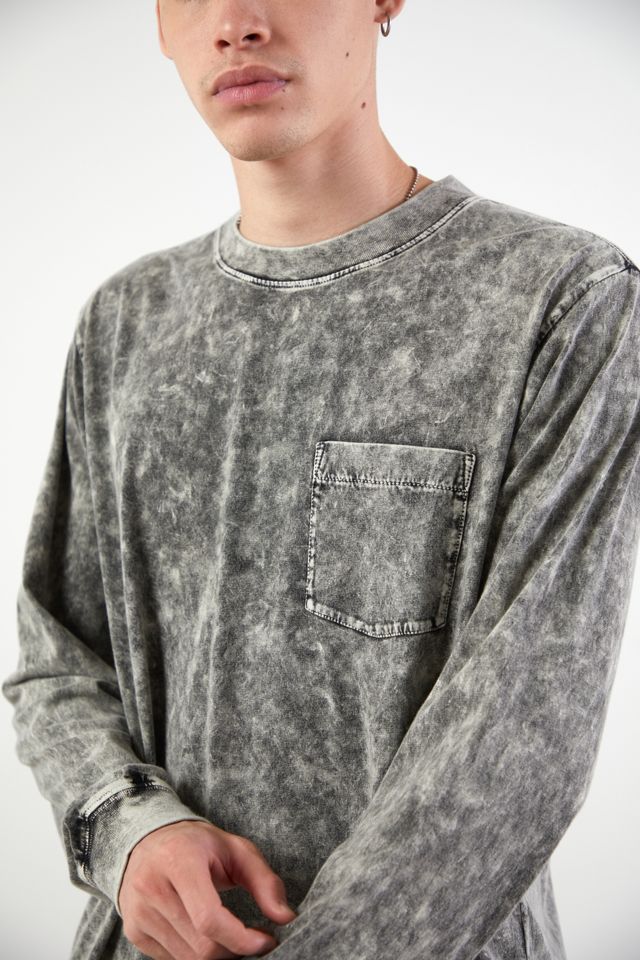Standard Cloth Acid Wash Long Sleeve Tee | Urban Outfitters