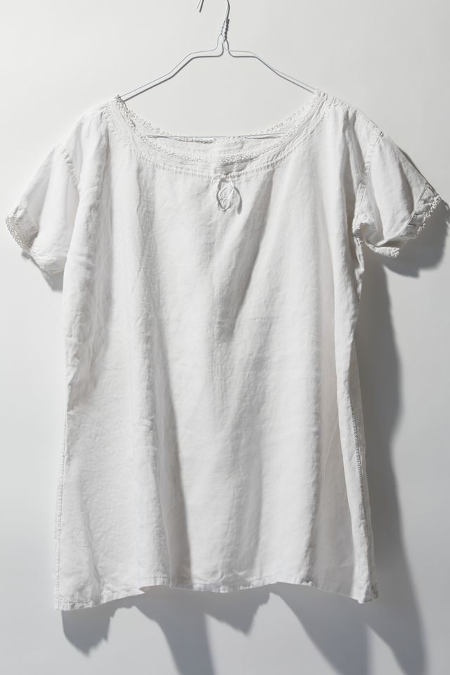 Vintage Drawstring Linen Dress | Urban Outfitters