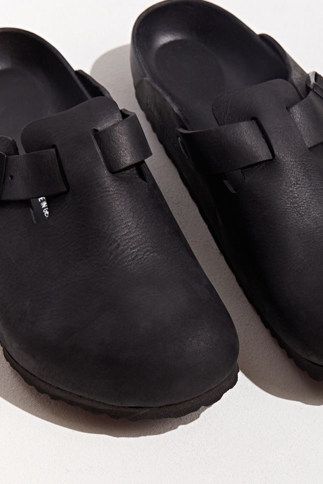Birkenstock Boston Exquisite Leather Clog | Urban Outfitters Canada